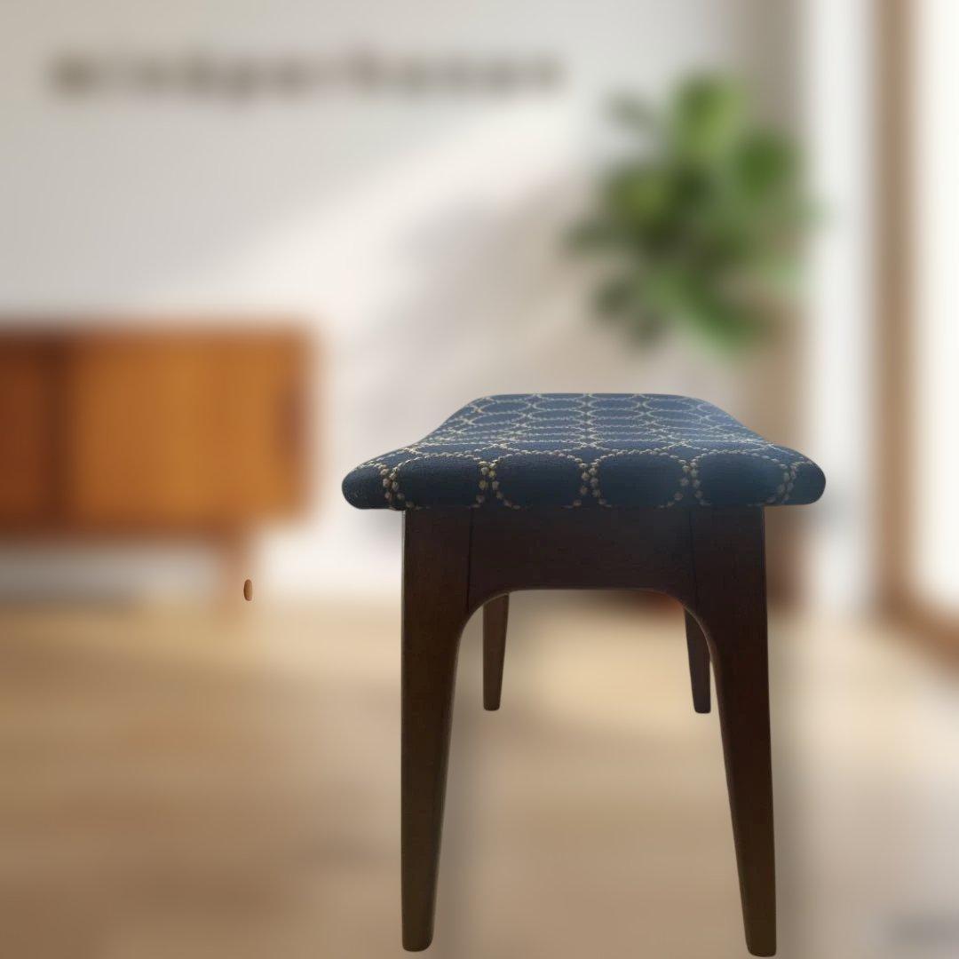 □3点セットミナペルホネン使用スツール＋ファブリックパネル＋下敷