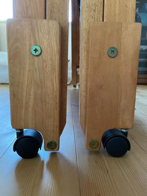 中居木工　国産ひのきすのこ折りたたみベッド（2008年　シングル）