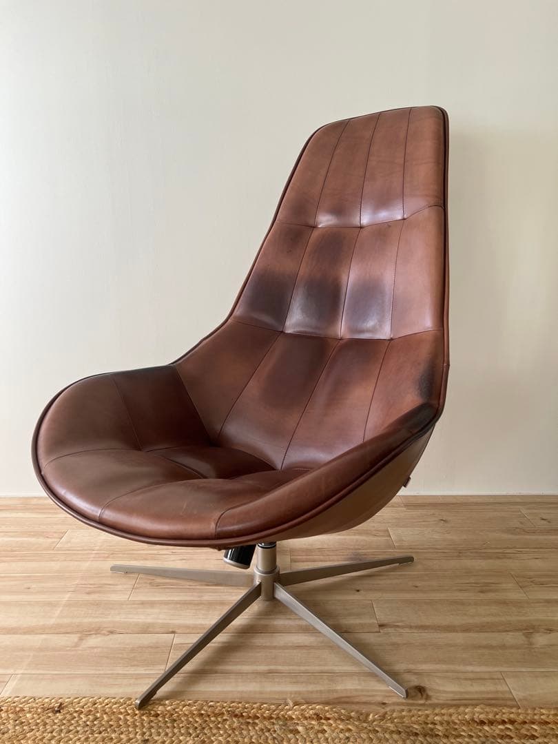 BoConcept レザー ボストン リビング チェア