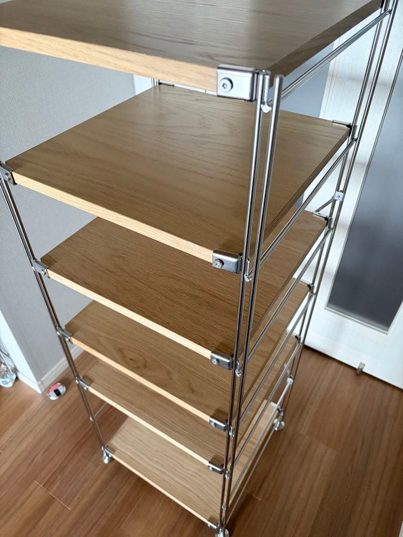 無印良品 42cmタイプ オーク ユニットシェルフ 中6段