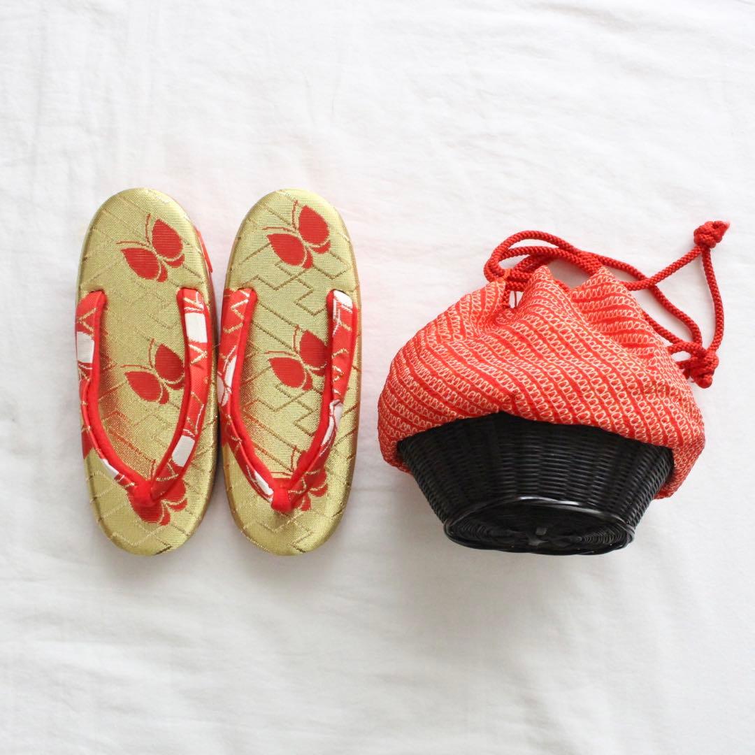 七五三 3歳〜5歳 女の子 子供 アンティーク 着物 被布 セット