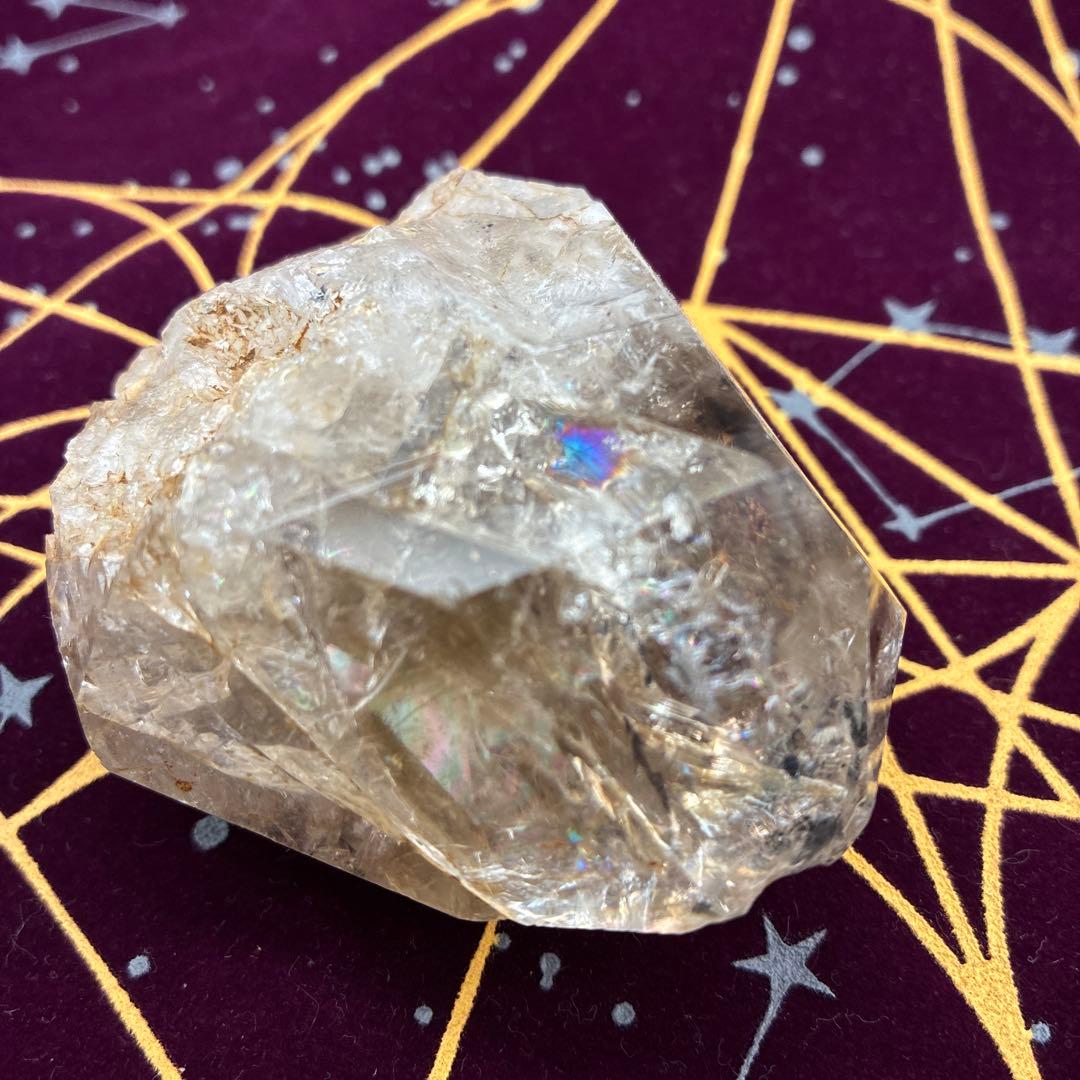 希少　ハーキマーダイヤモンド　大きな結晶　水晶　188g