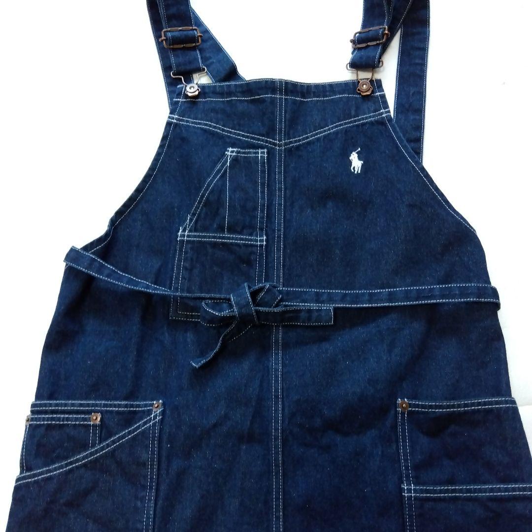 ラルフローレン　デニムエプロン　【未使用に近い】