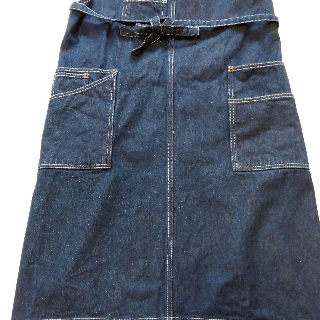 ラルフローレン　デニムエプロン　【未使用に近い】