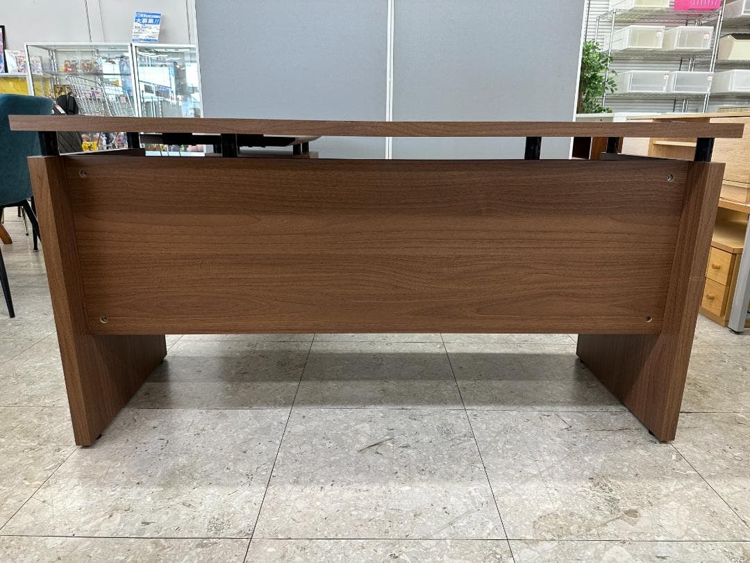 ニトリ　L字デスク　システムデスク　ラボーロ140　RB004　ブラウン