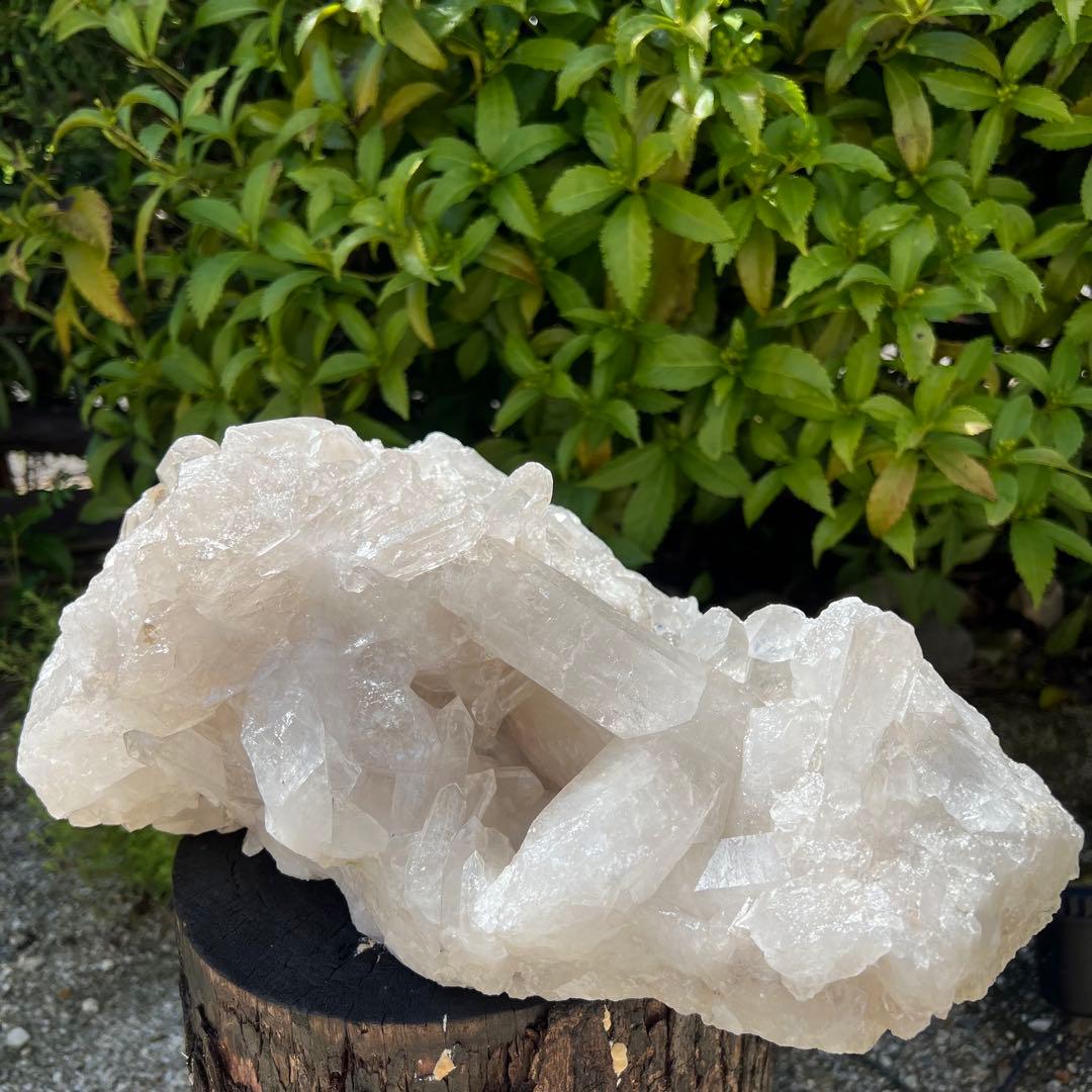 ✨超ビッグサイズの大迫力水晶クラスター‼️✨水晶クラスター 天然石 原石 置物