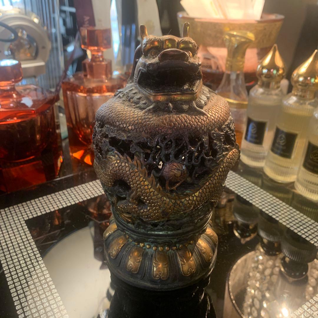 大明宜徳御製　龍　香炉