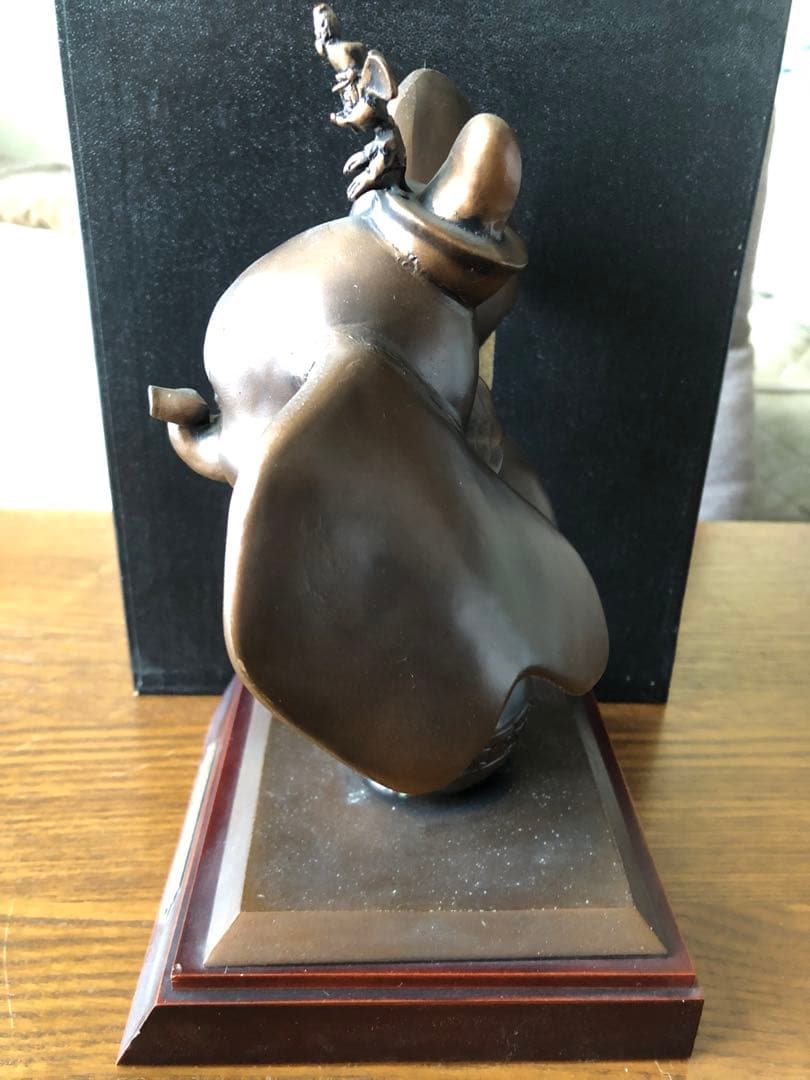 ミキミニ 東京ディズニーランド　ダンボ、ピノキオブロンズ像