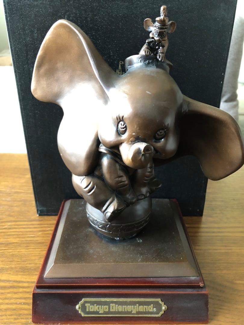 ミキミニ 東京ディズニーランド　ダンボ、ピノキオブロンズ像