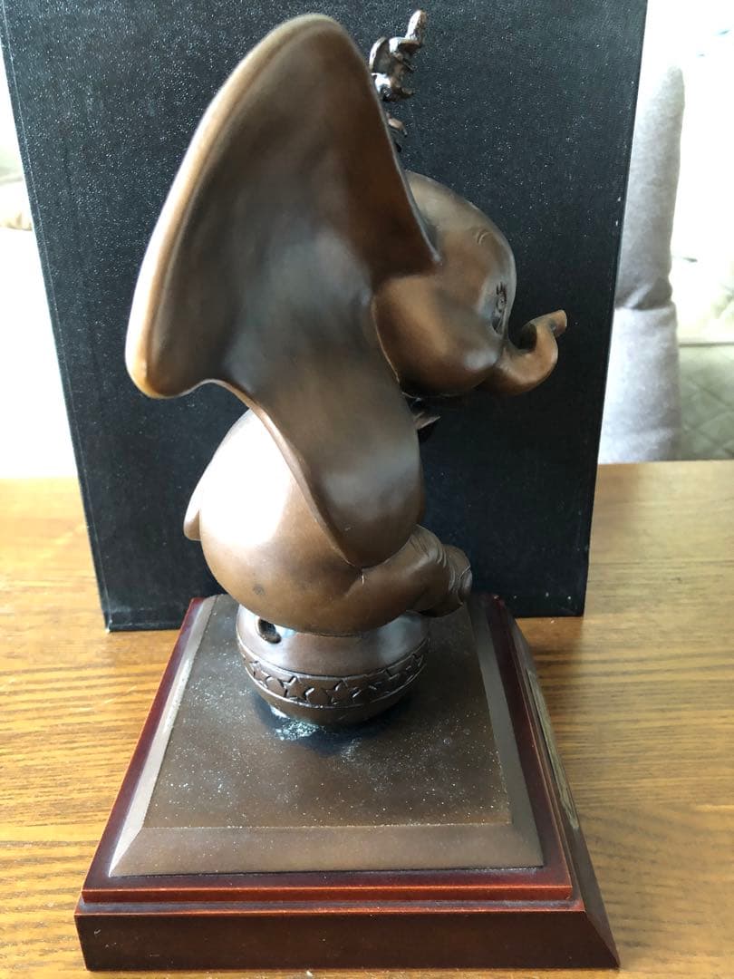 ミキミニ 東京ディズニーランド　ダンボ、ピノキオブロンズ像