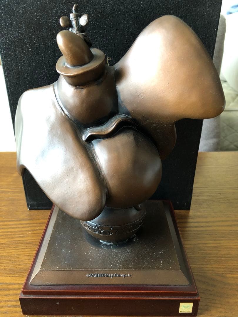 ミキミニ 東京ディズニーランド　ダンボ、ピノキオブロンズ像