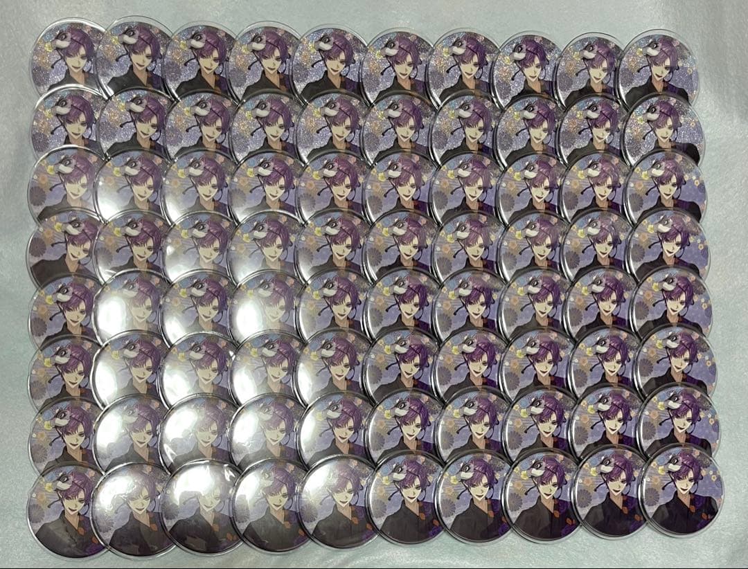 志麻 桜吹雪 四春祭 缶バッジ