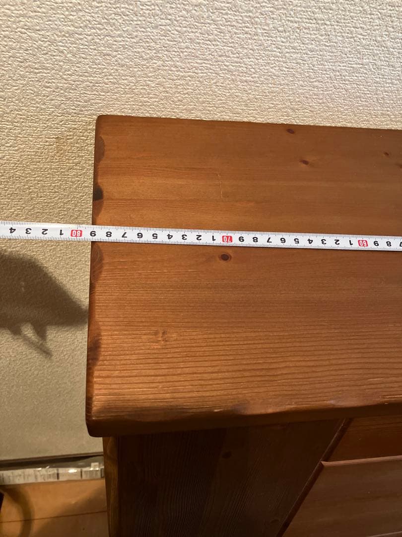 アンティーク　レトロ　チェスト　タンス　収納ラック　木目調　学習机 事務机　本棚