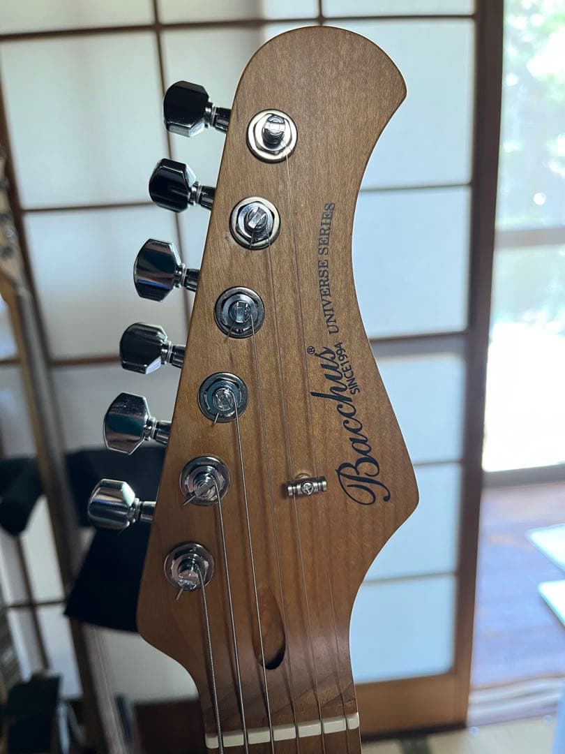 Bacchus bst-3-rsm ストラトmod(ゴトーペグ、ctsポット) Bacchus