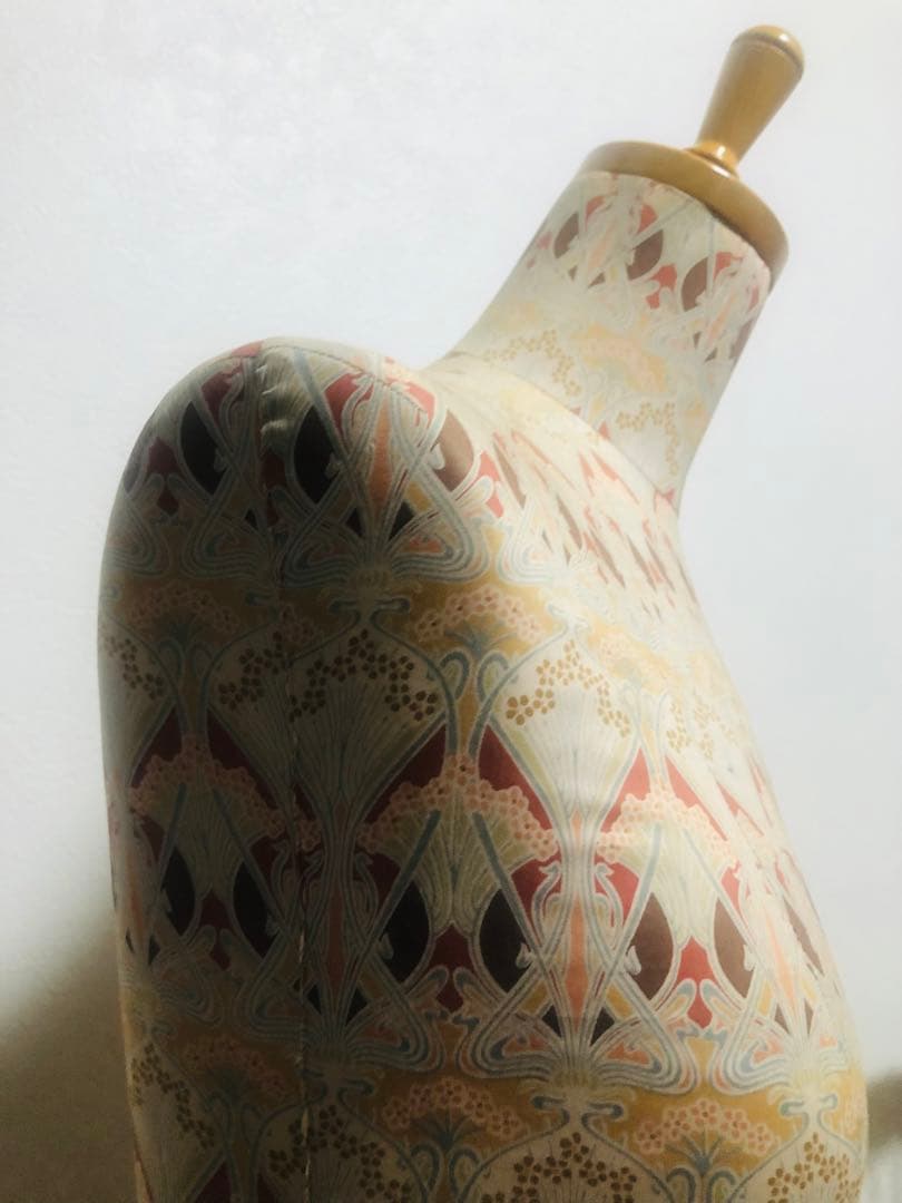 アンティーク　什器　キャビネット　トルソー　棚　レトロモダン　裁縫箱