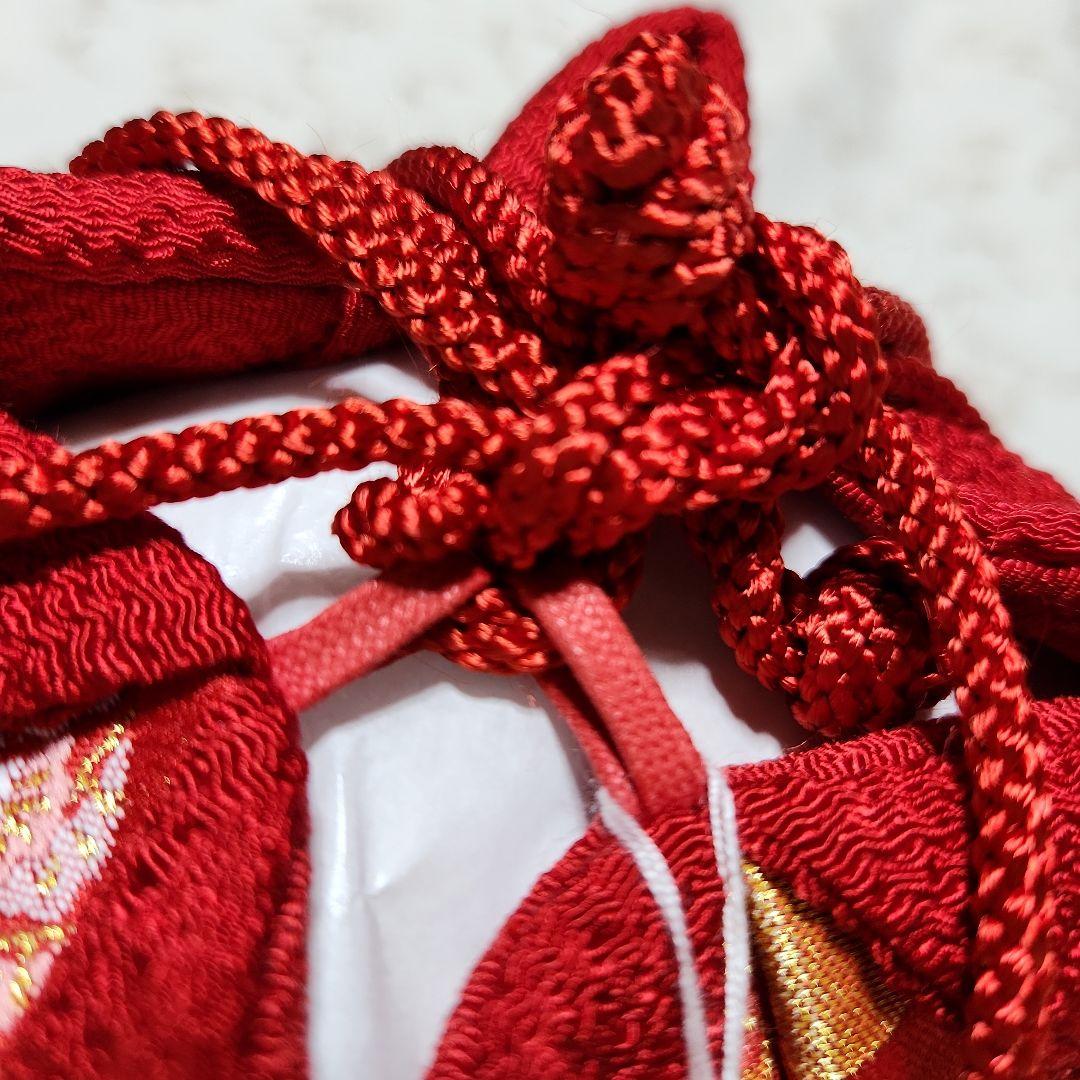 #697 ( 未使用品) 七五三  お正月  草履と巾着  18cm