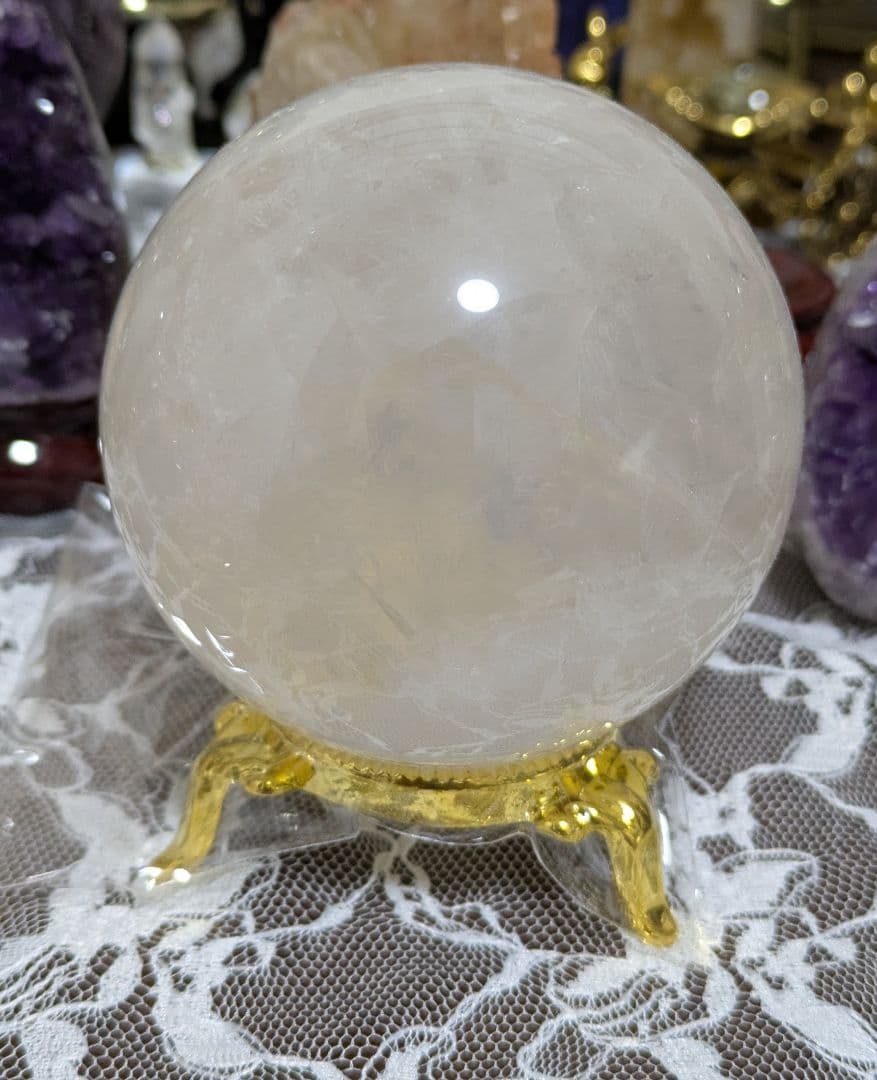 天然石☆水晶☆スフィア☆