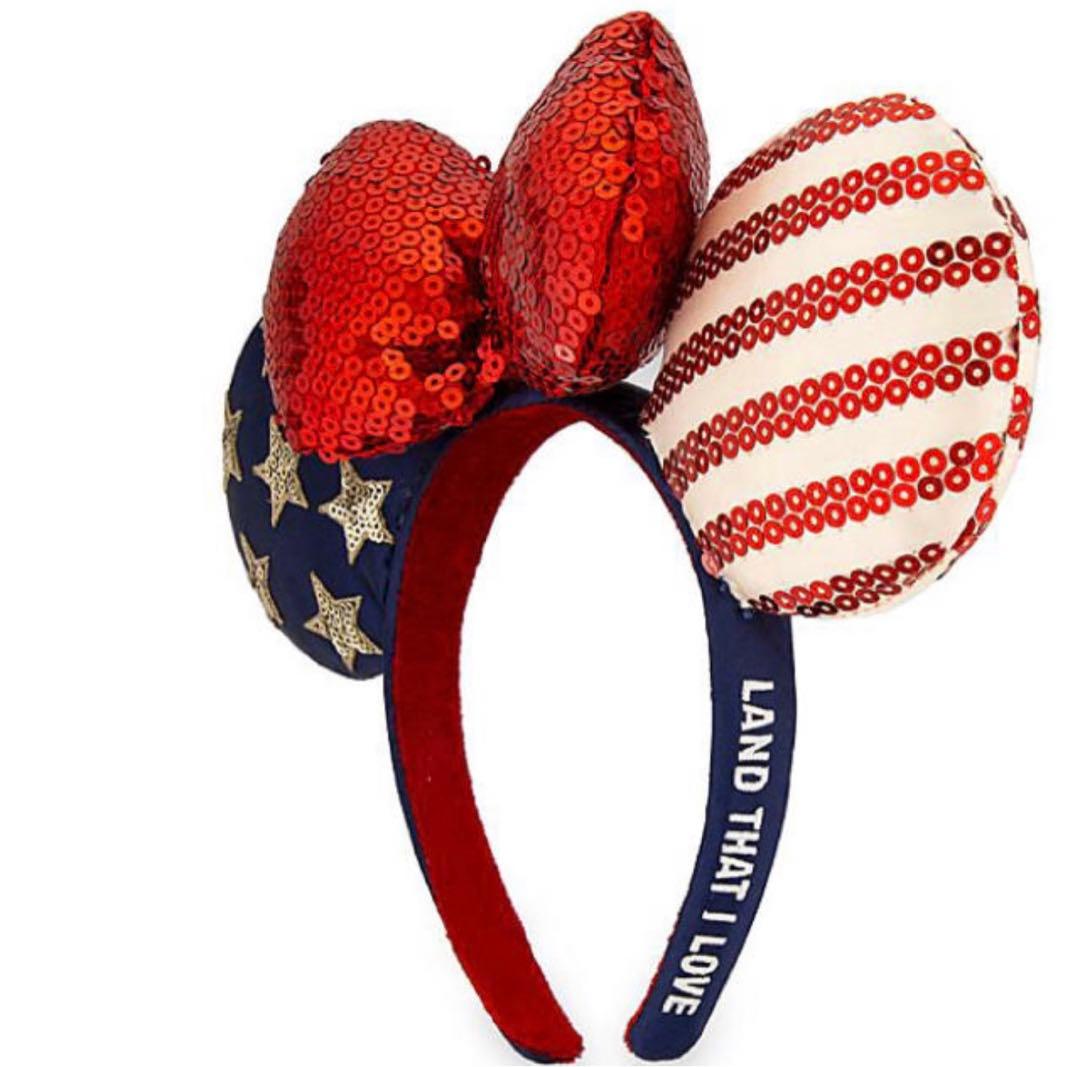 ディズニー カチューシャ ニューアメリカーナ アメリカ国旗 海外限定品