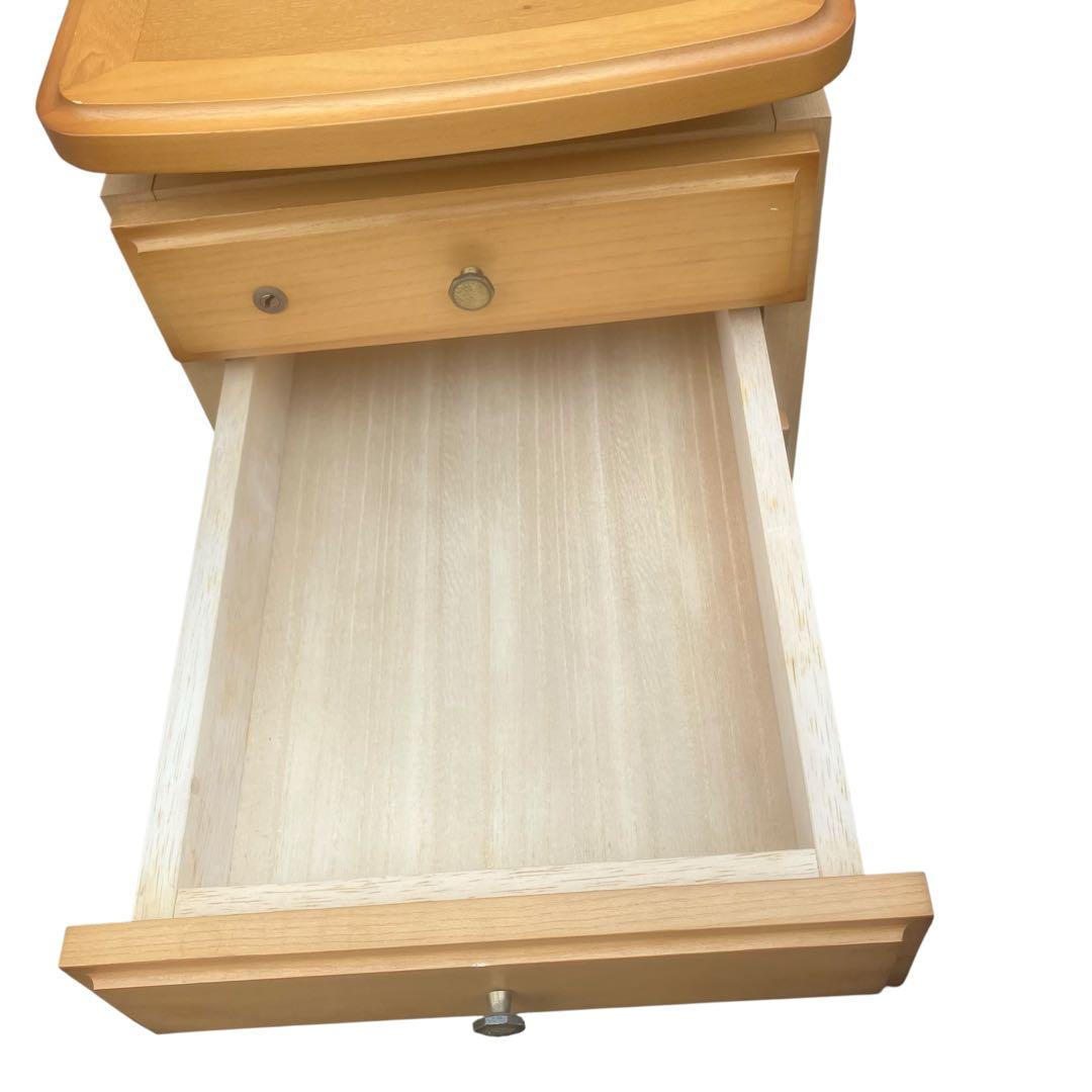 レア！　maruni マルニ家具　３段チェスト　学習机 サイドテーブル　テーブル