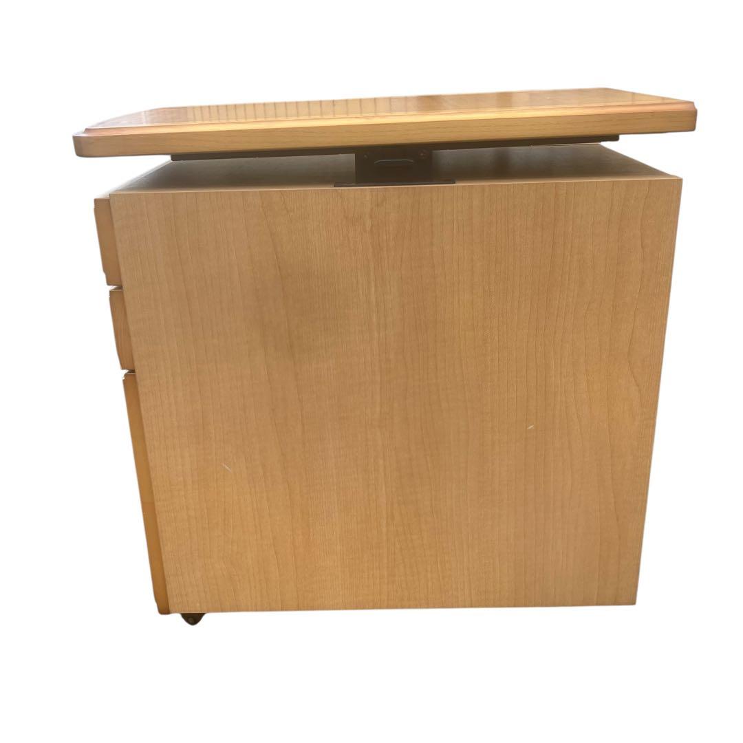 レア！　maruni マルニ家具　３段チェスト　学習机 サイドテーブル　テーブル