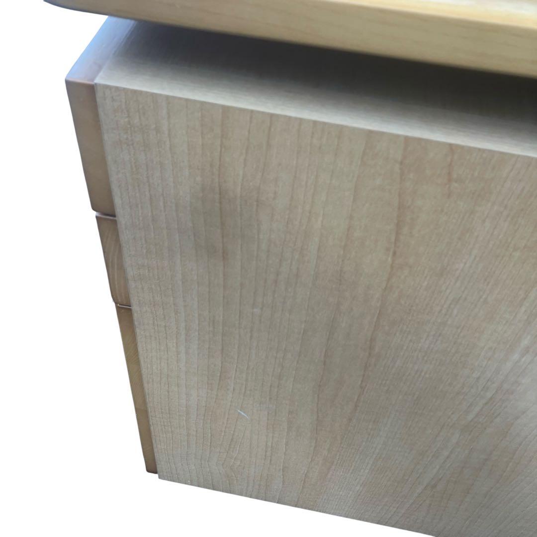 レア！　maruni マルニ家具　３段チェスト　学習机 サイドテーブル　テーブル