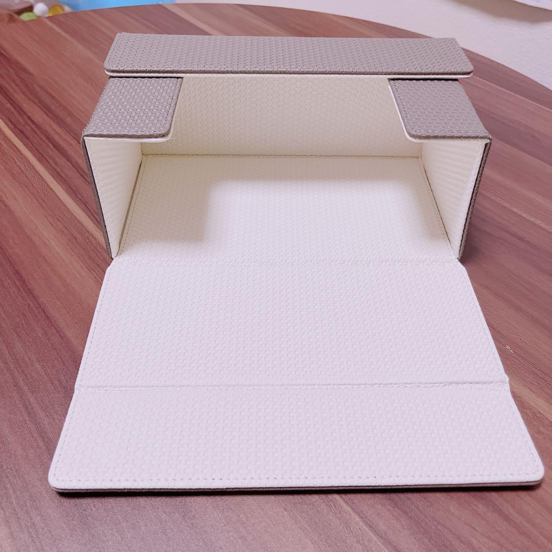 【新品】レザー ティッシュ ボックス ホルダー リバーシブル