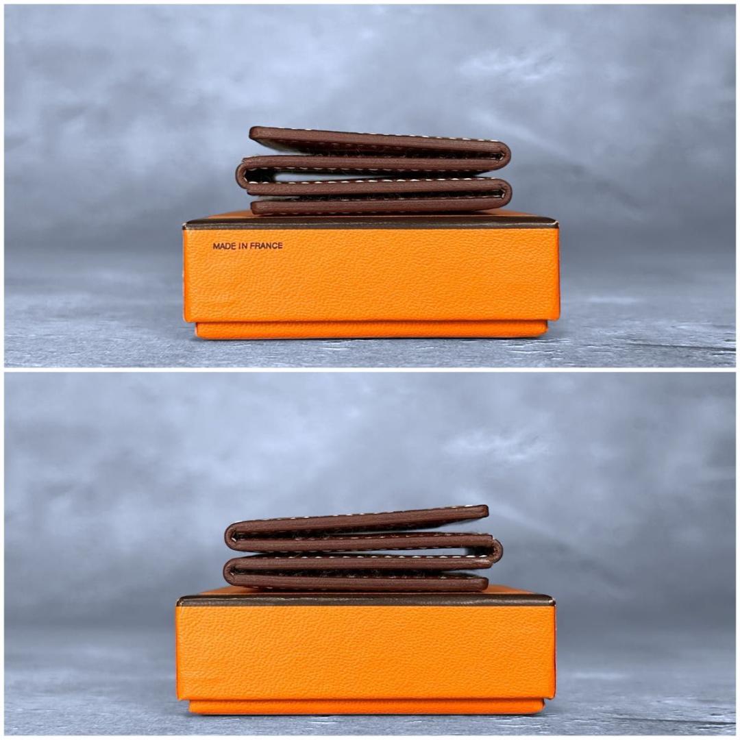 【希少/美品】HERMES 4連 ミニ フォトフレーム 写真立て アライグマ