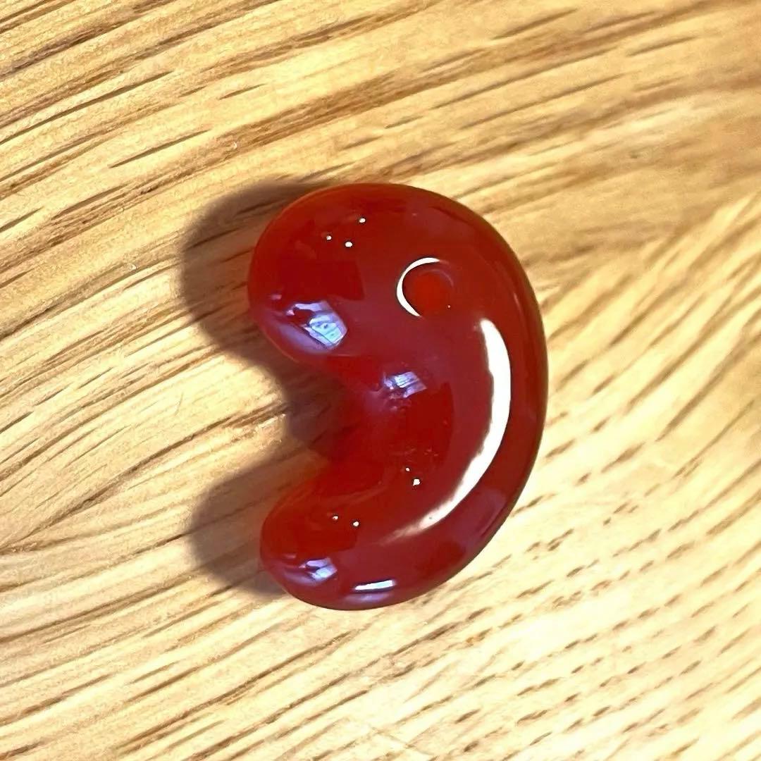 【出雲勾玉】赤瑪瑙24mm