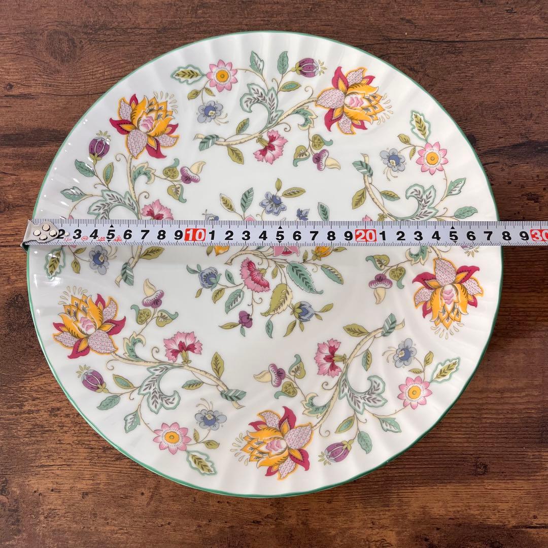 MINTONミントン花柄装飾の平皿 直径28cm - メルカリ