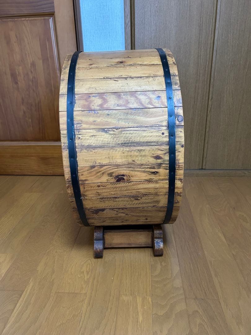 値下げ　木製バレル型ワインラック　ＴＨＥ　MADRID