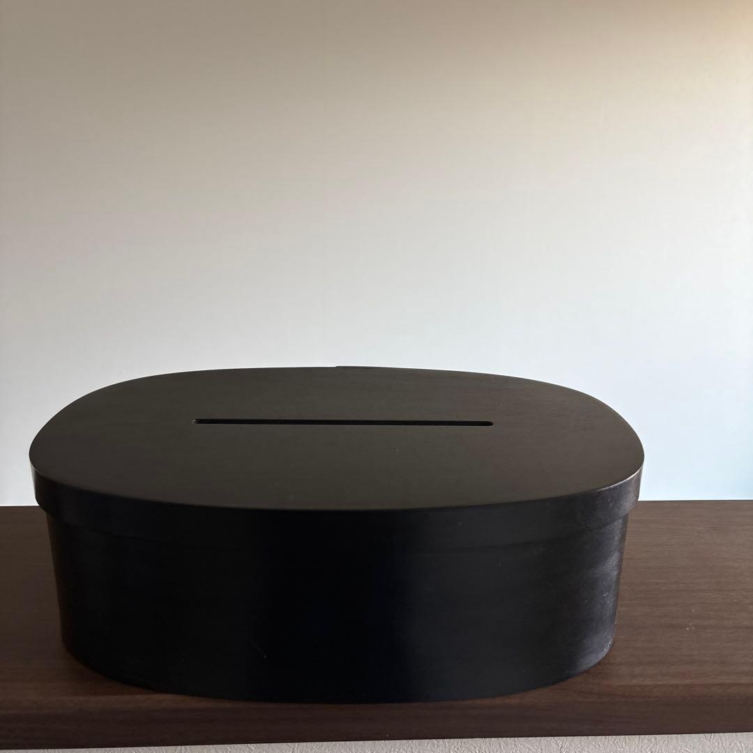 ◻️IFUJI◻️TISSUE BOX black / 三度黒◻️新品未使用