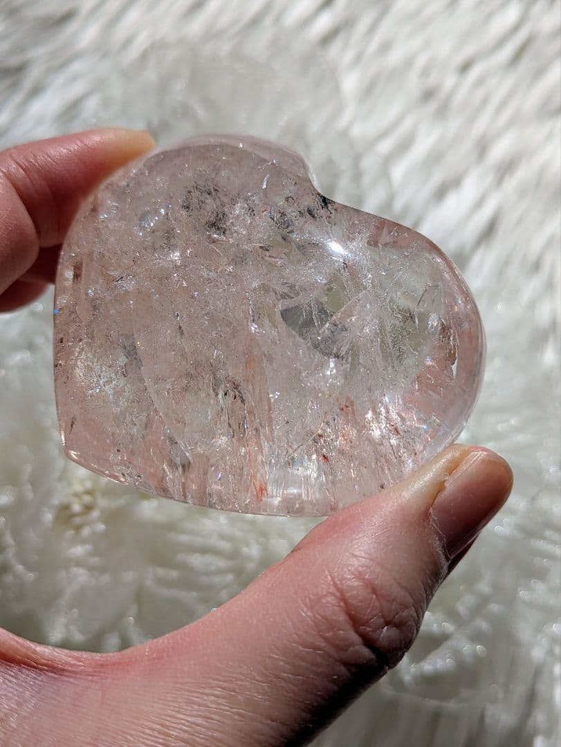 今週限定♡ピンクアゼツライト（通称） ピンククリアクォーツ♡ ハート