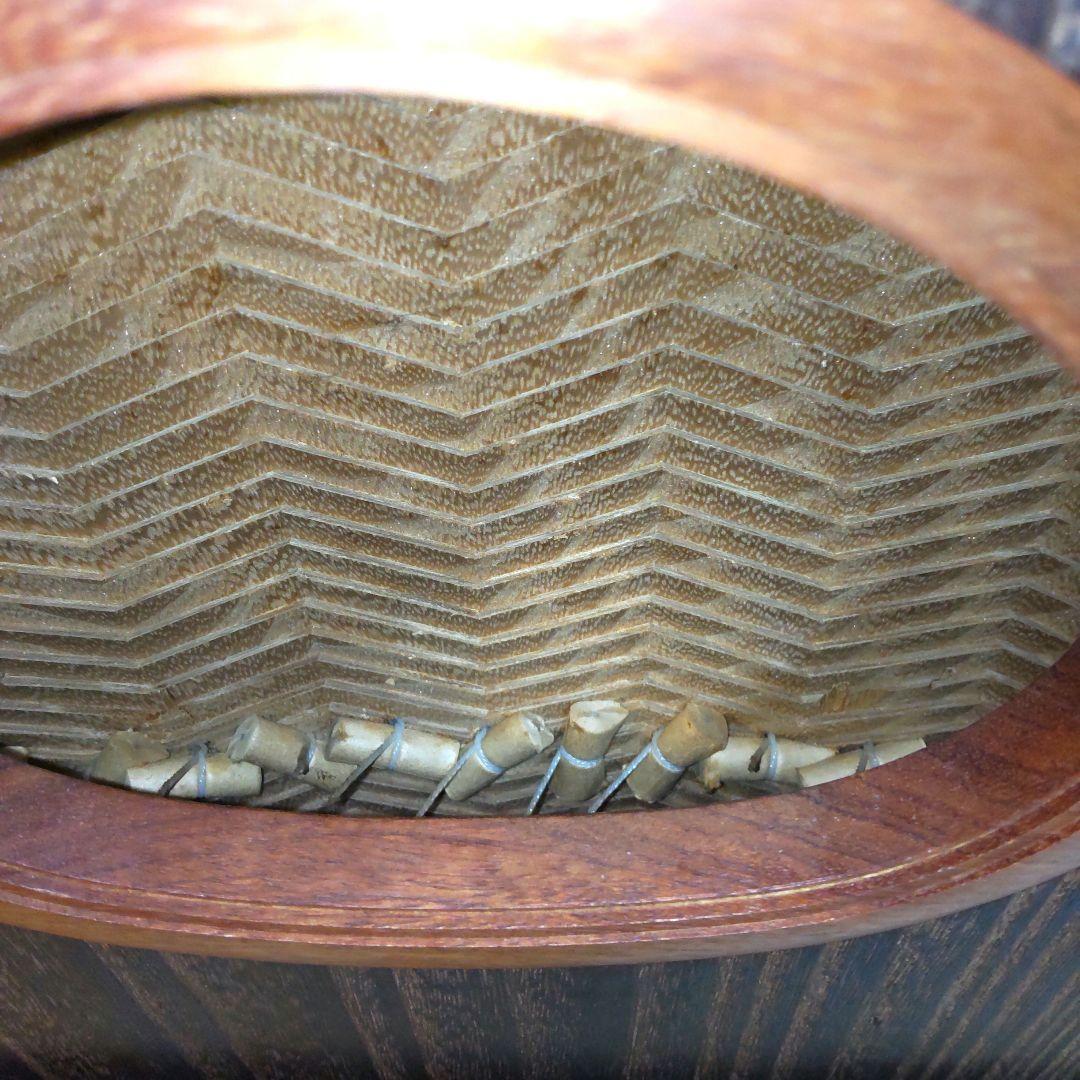 くり甲 綾杉彫り 刳甲 琴 13弦