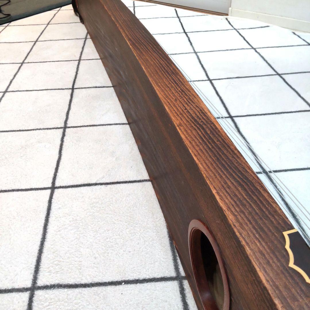 くり甲 綾杉彫り 刳甲 琴 13弦