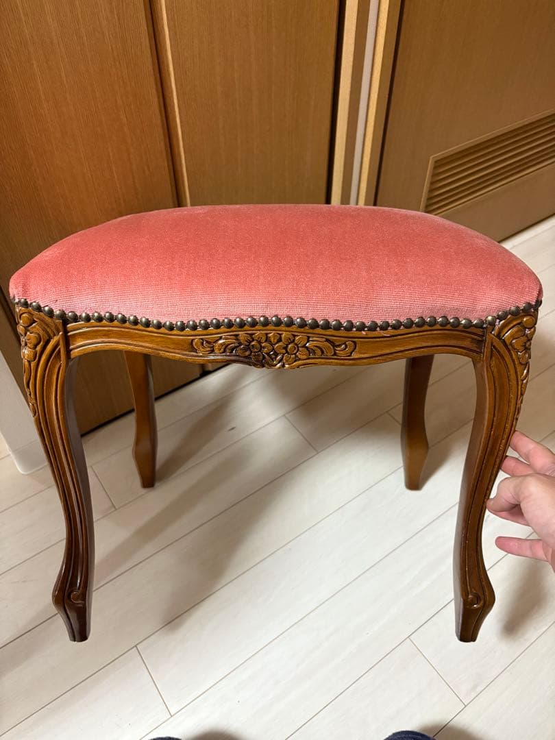 【美品】イタリア 家具 ヴェローナクラシックドレッサー&スツール 猫脚