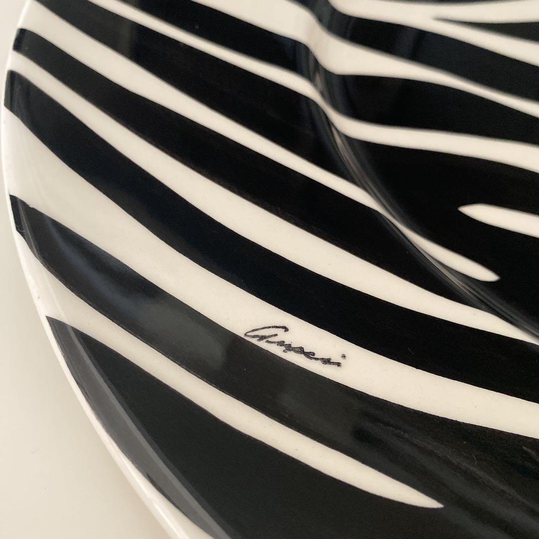 【希少レア柄】新品未使用　グッチ　ゼブラ　大皿　食器　プレート　2枚セット