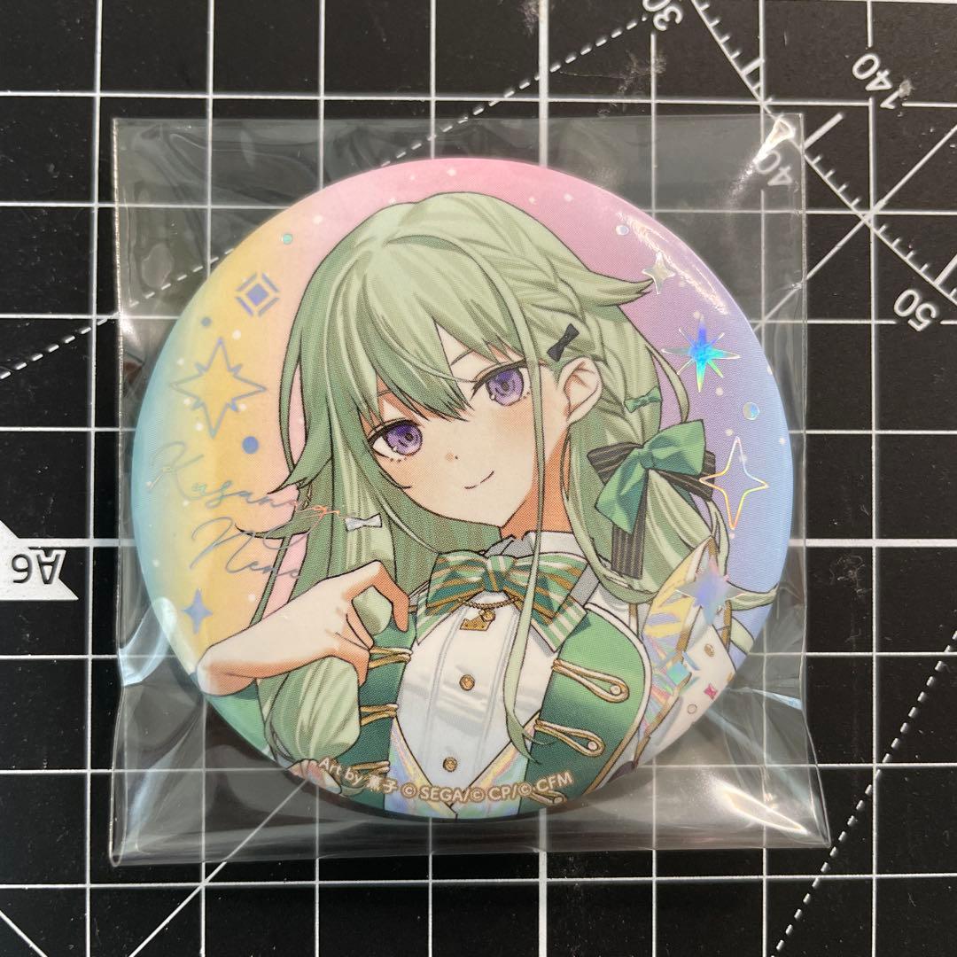 プロセカ 5周年 感謝祭 草薙寧々 オーロラ箔押し缶バッジ - メルカリ