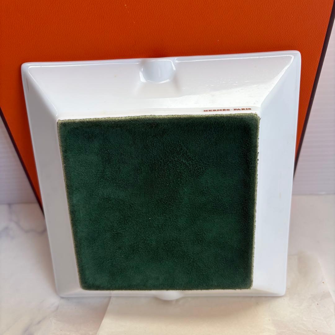 【希少・箱付】エルメス HERMES 灰皿 アッシュトレイ トゥカン 鳥モチーフ