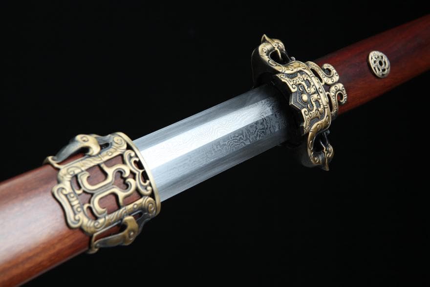 20寸---君子刀（黒檀金）古兵器 武具刀装具日本刀模造刀 居合刀