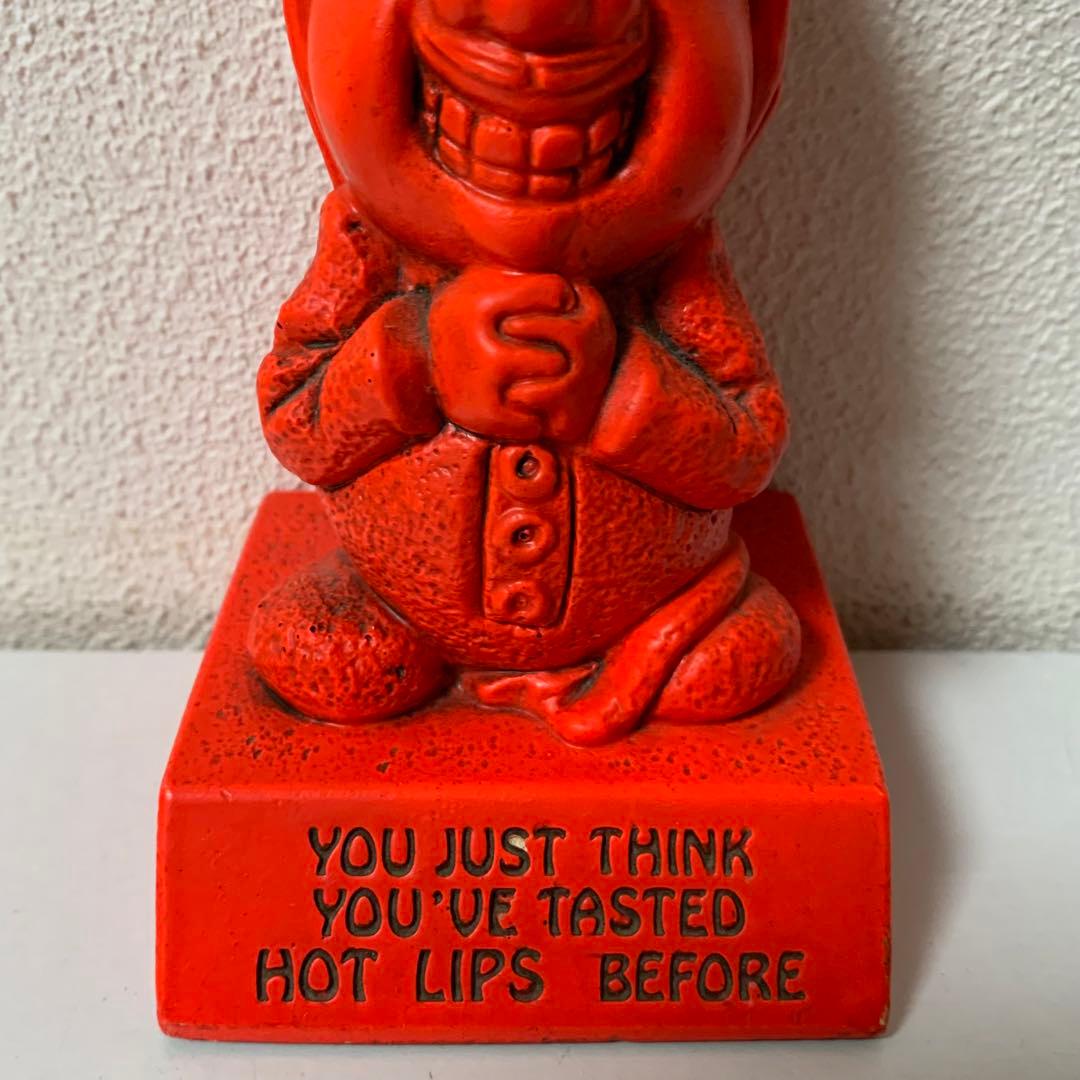 レッドデビル17 レア　1970s ヴィンテージ　USA メッセージドール　黒人