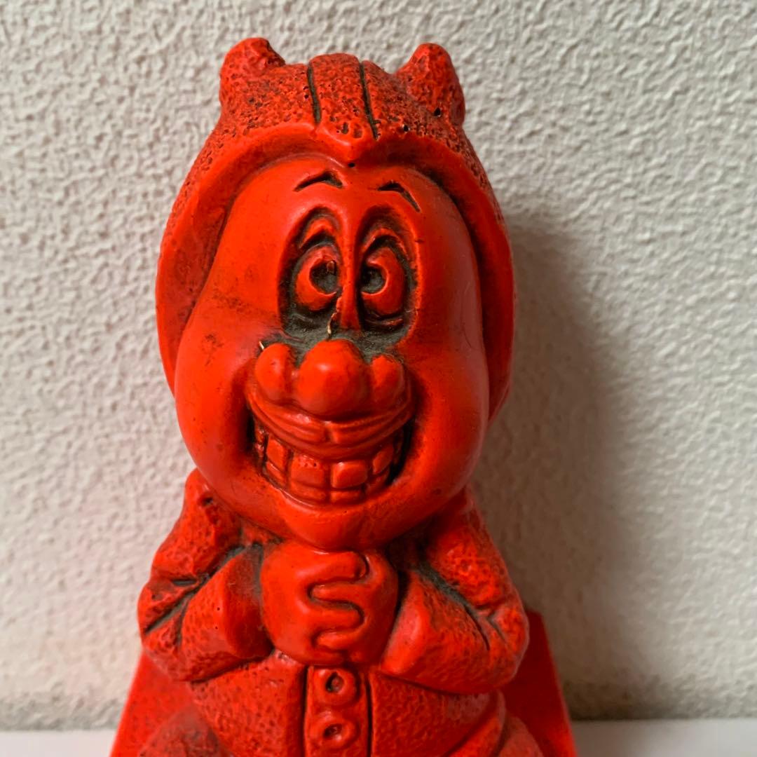 レッドデビル17 レア　1970s ヴィンテージ　USA メッセージドール　黒人