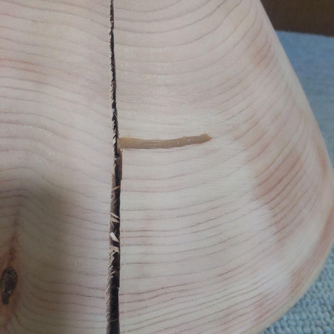 サンタナさん専用檜丸太椅子スツール