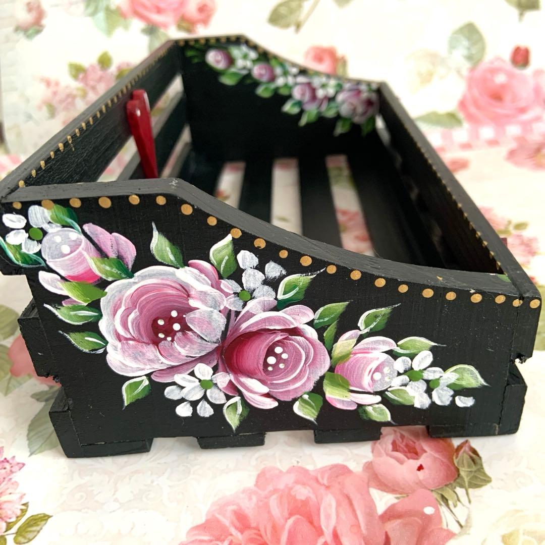 トールペイント作品 ５点