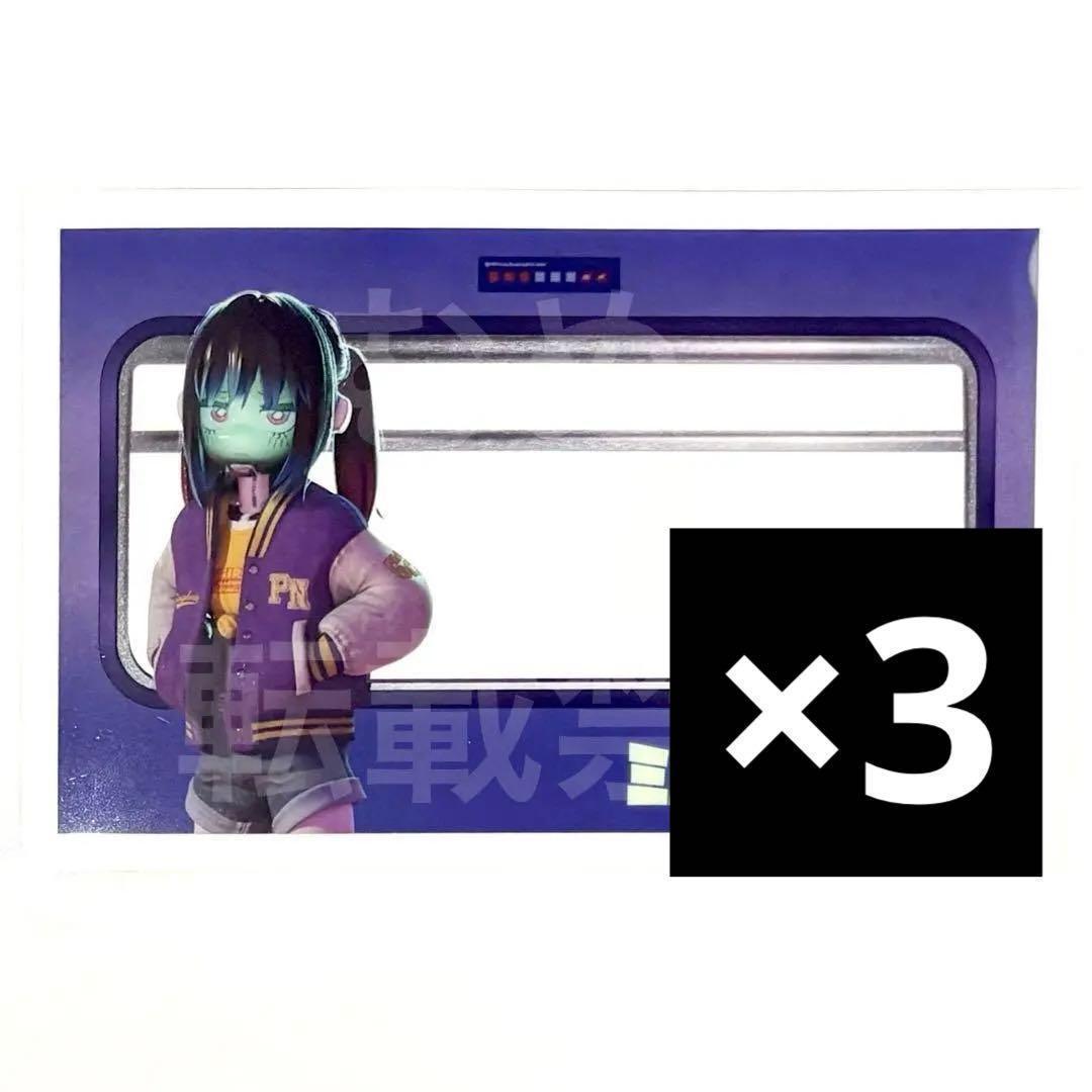 マキナ 銀河特急 ミルキー☆サブウェイ マンガ展 車窓風クリアカード