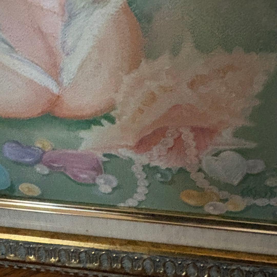 人気スピリチュアルアート作家作品 原画 金張り額付き - メルカリ