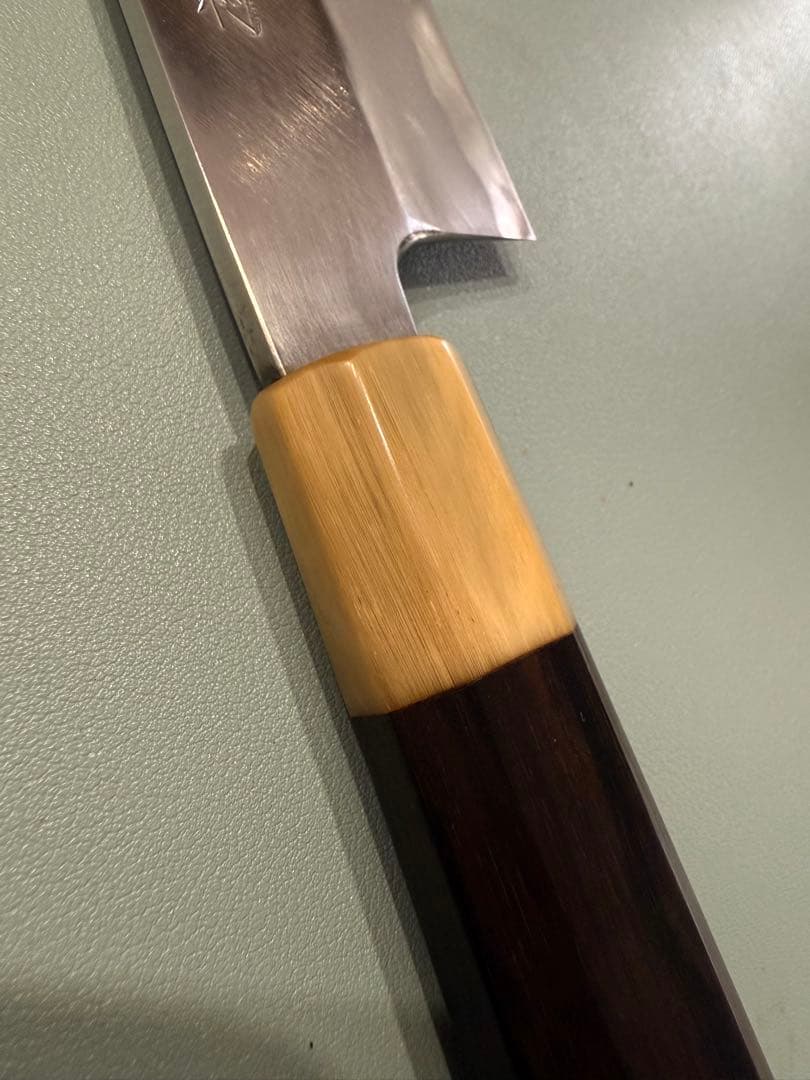 水野鍛錬所 源昭忠 青鋼DX 鎌薄刃 7寸 - メルカリ