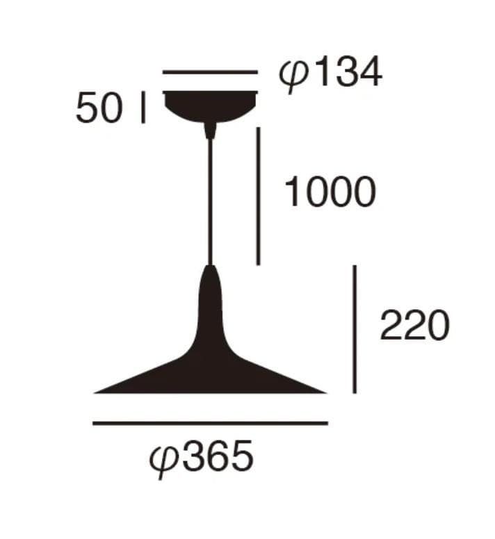 ARTWORKSTUDIO ペンダントライト AW-0534 E17 ホワイト