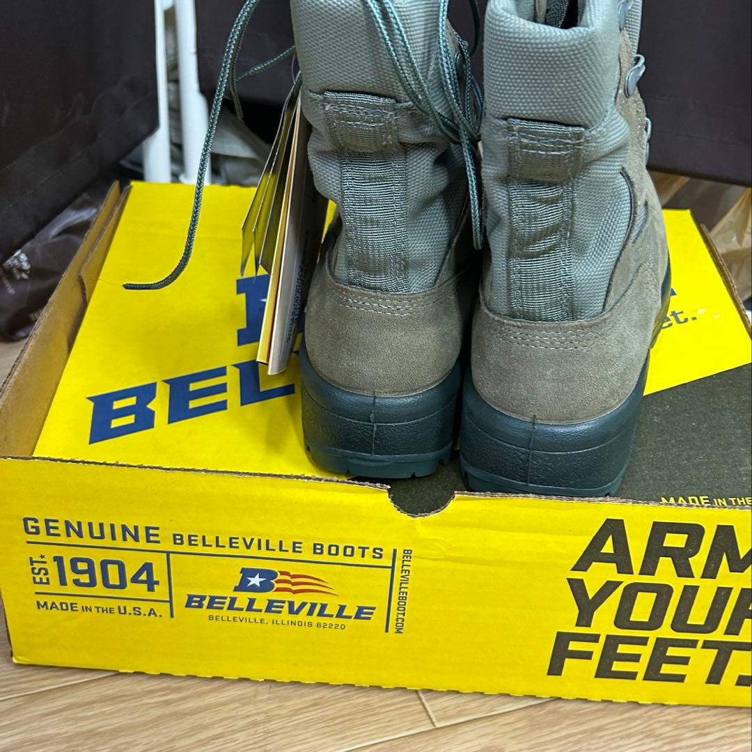 【未使用】Belleville 7.5WF ゴアテックス ブーツ ビブラムソール
