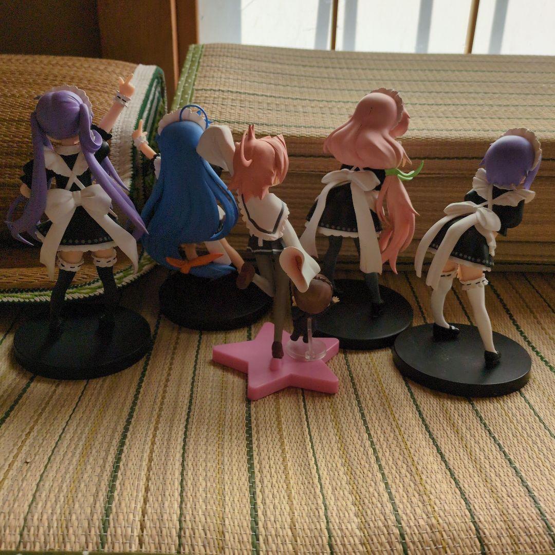 箱なし。らき☆すた おんすて　フィギュア　４種+２