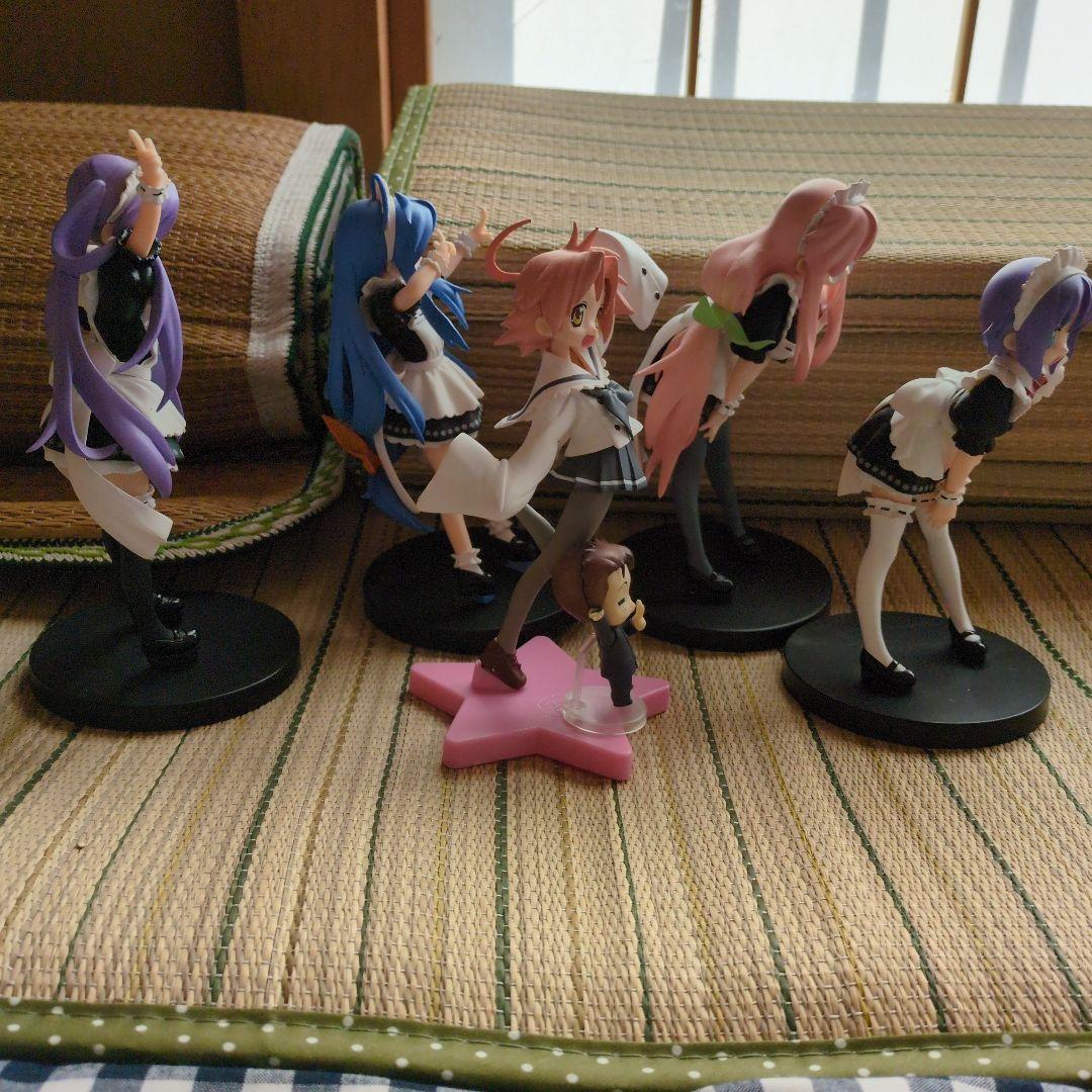 箱なし。らき☆すた おんすて　フィギュア　４種+２